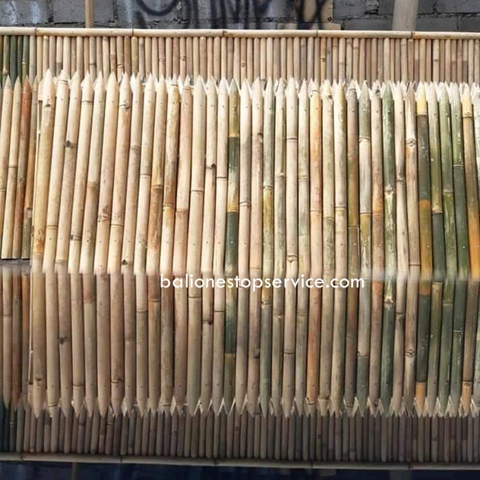 jasa pasang pagar bambu di bali