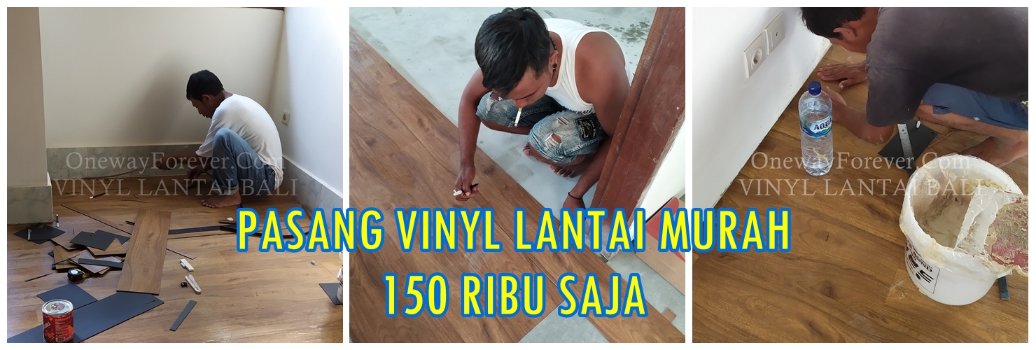 Vinyl Lantai Villa di Balibali